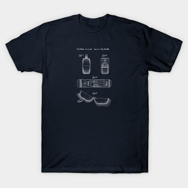Apple Phone Patent 1985 T-Shirt by Joodls